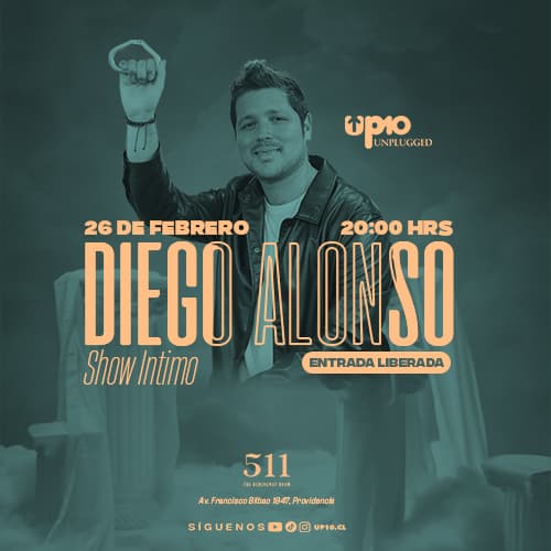 DIEGO ALONSO | UP10 UNPLUGGED | Bar 511 The Hemingway Room image}