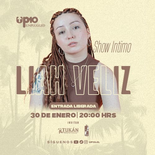 LIAH VELIZ | UP10 UNPLUGGED | Tukán Tropical Garden image}