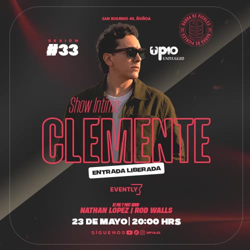 CLEMENTE | UP10 UNPLUGGED | Barra de Pickles image}