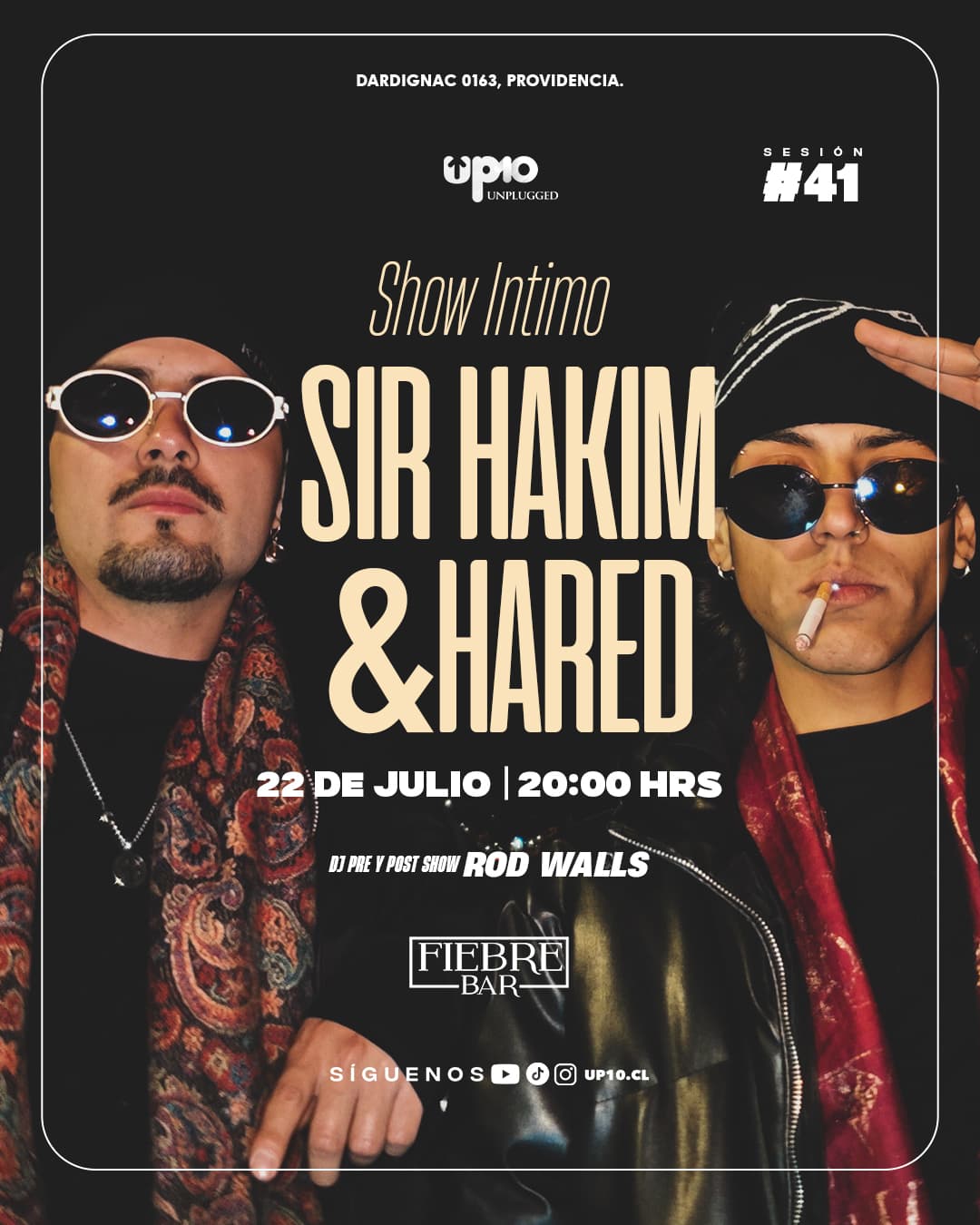 SIR HAKIM & HARED | UP10 UNPLUGGED | BAR FIEBRE image}