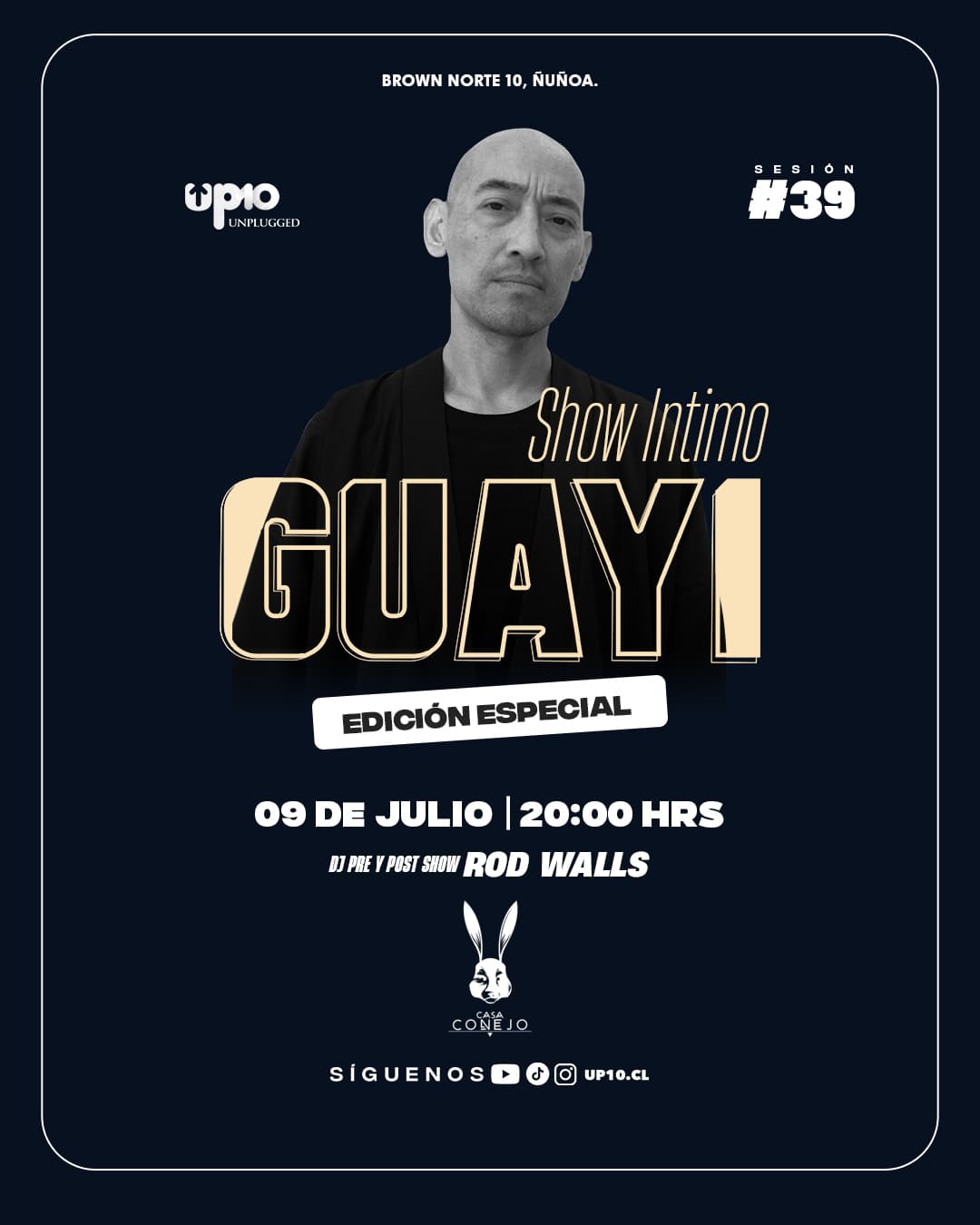 GUAYI | UP10 UNPLUGGED | CASA CONEJO image}
