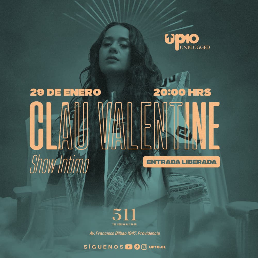 CLAU VALENTINE | UP10 UNPLUGGED | Bar 511 The Hemingway Room image}