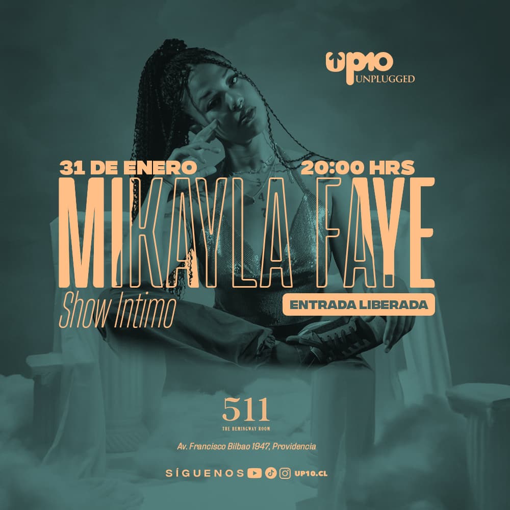 MIKAYLA FAYE | UP10 UNPLUGGED | Bar 511 The Hemingway Room image}