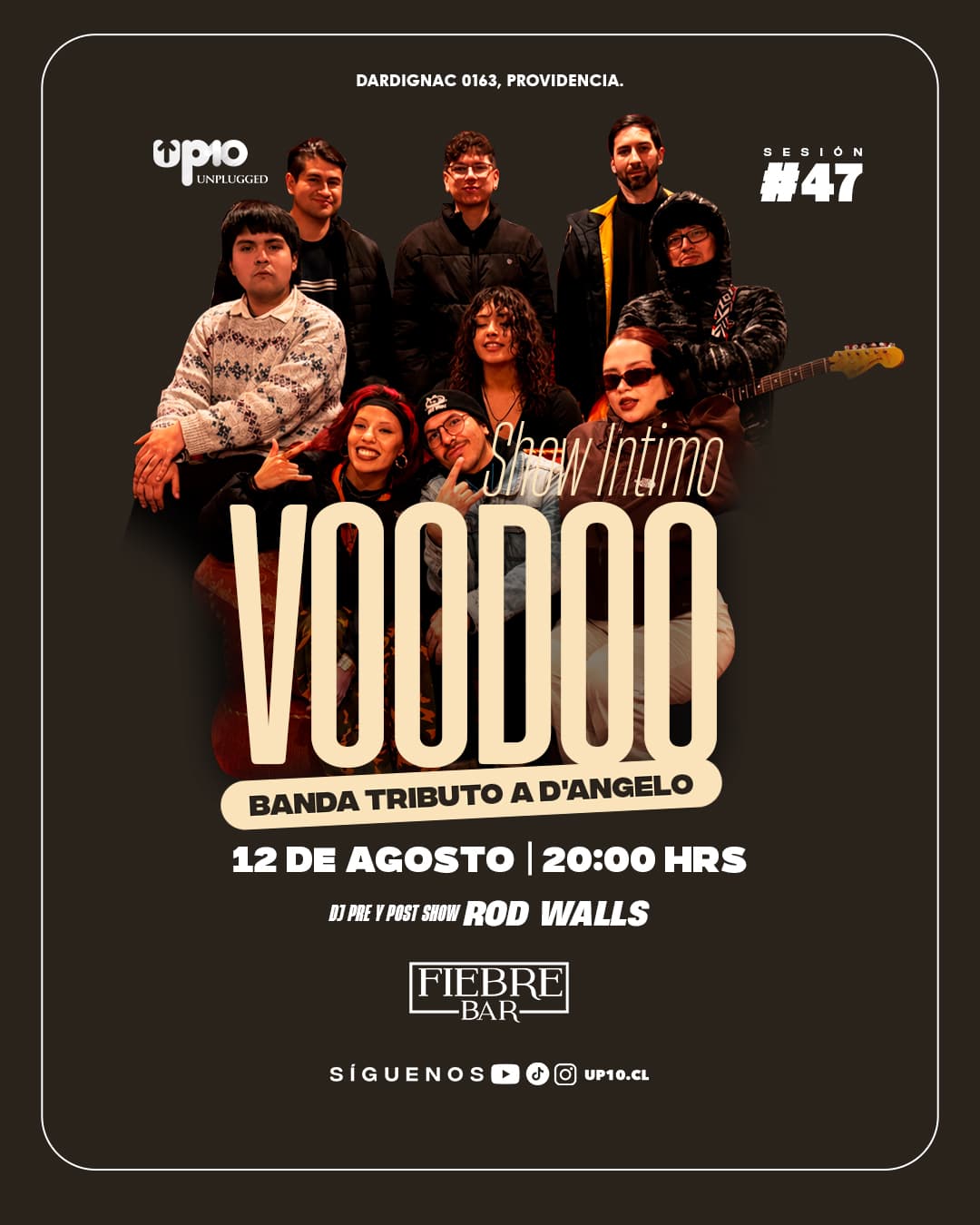 VOODOO | UP10 UNPLUGGED | BAR SOCIEDAD image}
